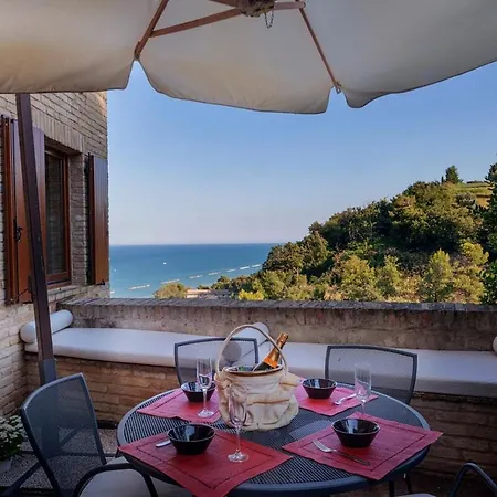Apartman Historical Patio - Sea View, Garden, Ac Cupra Marittima